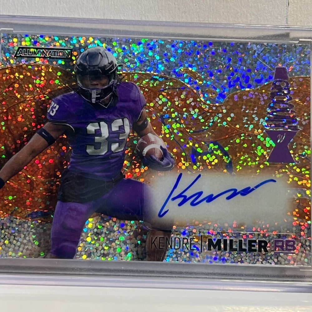 2023 Wild Card Alumination Kendre Miller SP Auto Rookie #1/5  New Orleans Saints